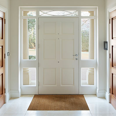 white doors
